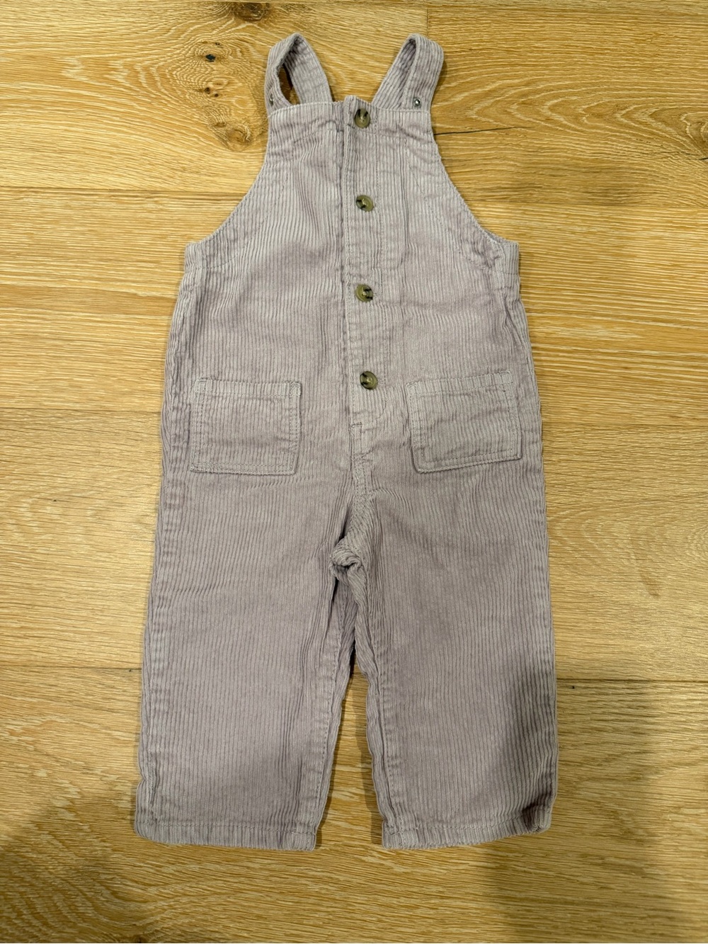 H&M purple corduroy overalls